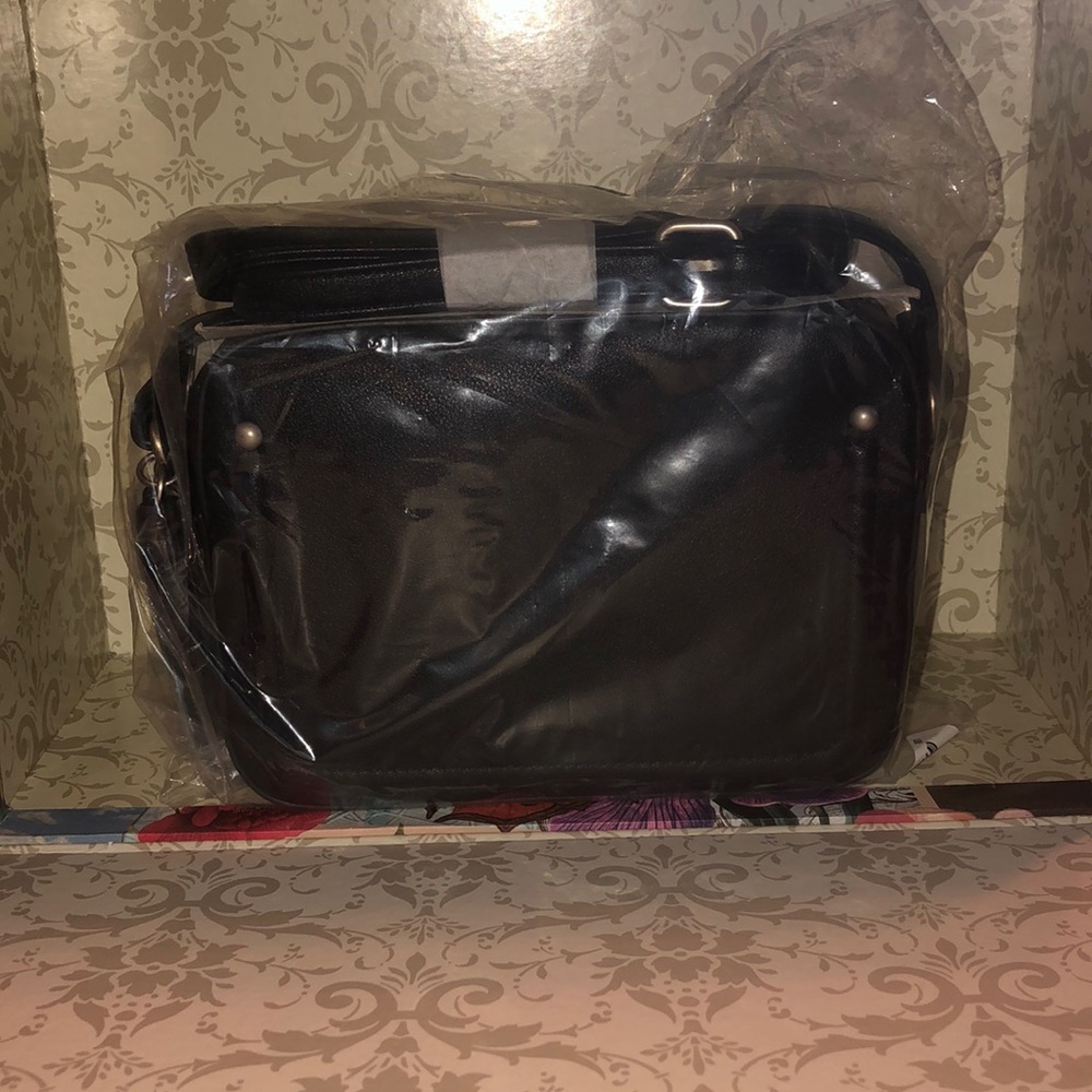 NWT Faux Leather Camera Bag/ Purse